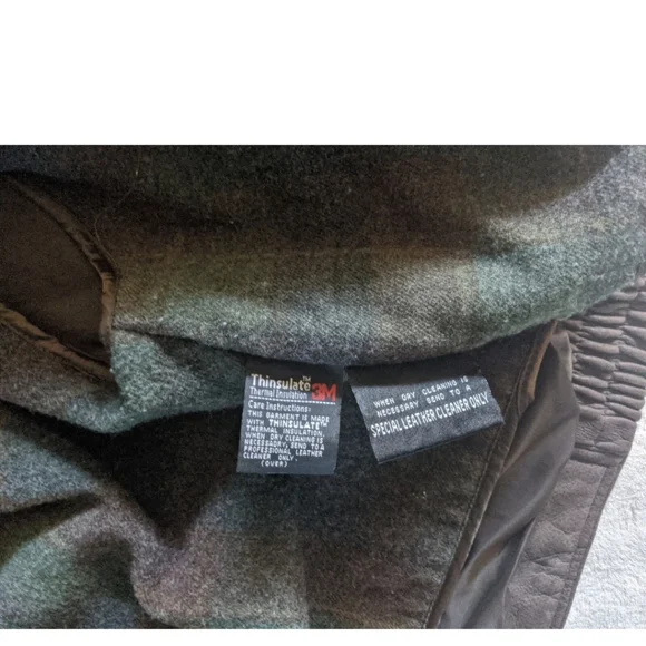 Wilsons Adventure Bound Leather-Pilot Bomber Jacket Mens Large Brown Thinsulate. - Picture 5 of 12